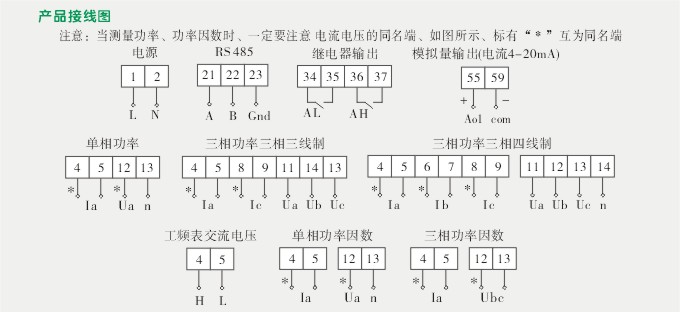 数字功率表,DW5单相有功功率表接线图